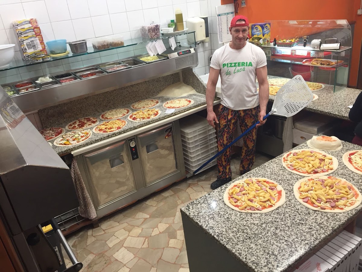 Luca in cucina
